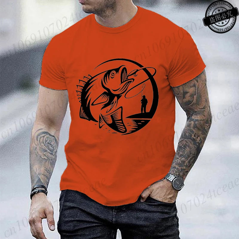 Fishing Graphic T-Shirt for Men