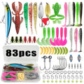 133/83pcs Fishing Lures Kit