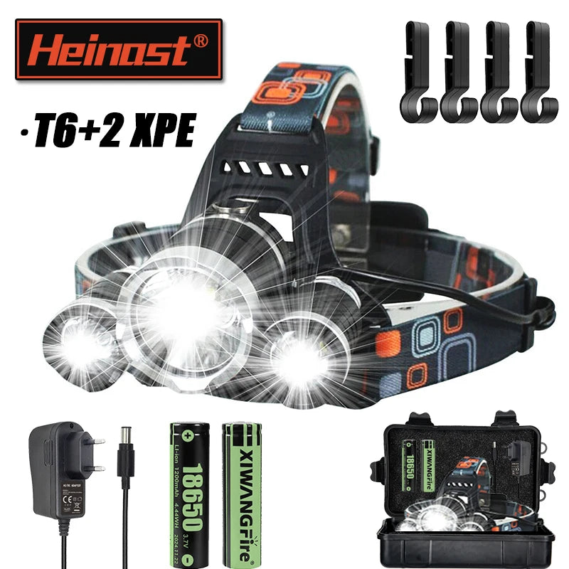 2 USB Rechargeable Headlamp