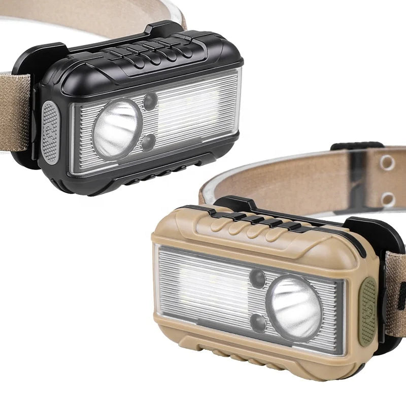 Lighting  LED Rechargeable Headlamp High Lumen Bright Head Lamp Waterproof