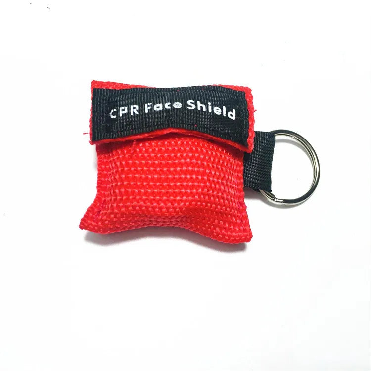 1Pcs Keychain First Aid Emergency Face Shield
