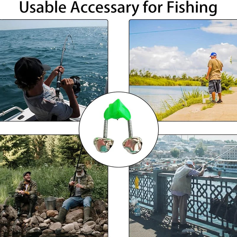Fishing Rod Bite Alert Bells — Never Miss a Strike
