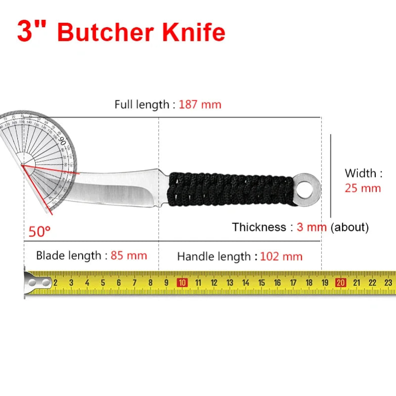 Hand Forged Blade Butcher Boning Knife