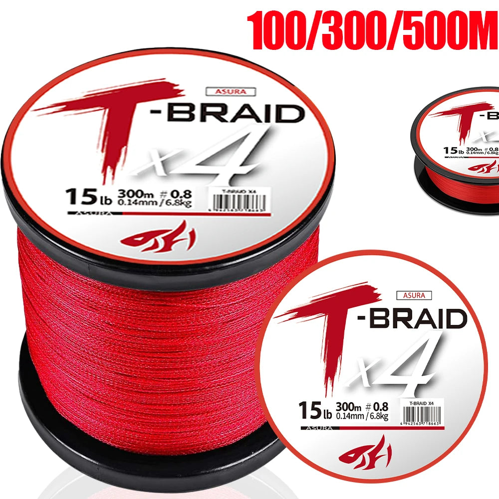 THORNSLINE 4 Strands Braided Fishing Line