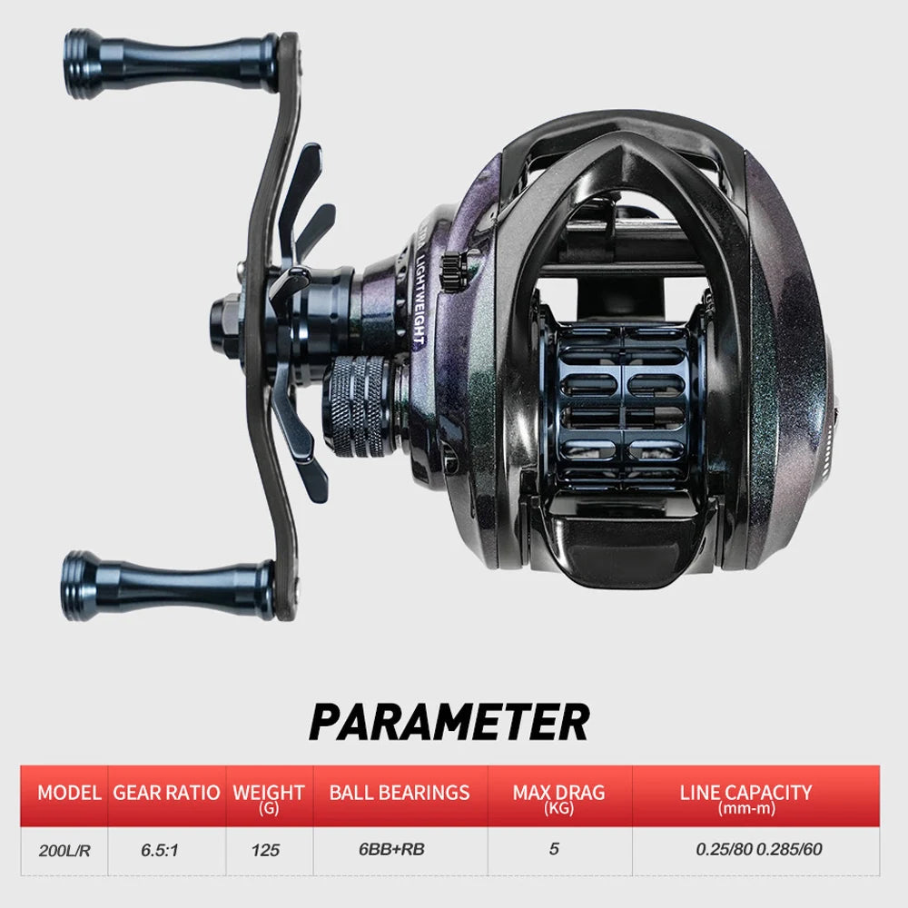 JohnCoo Bait Casting Reel