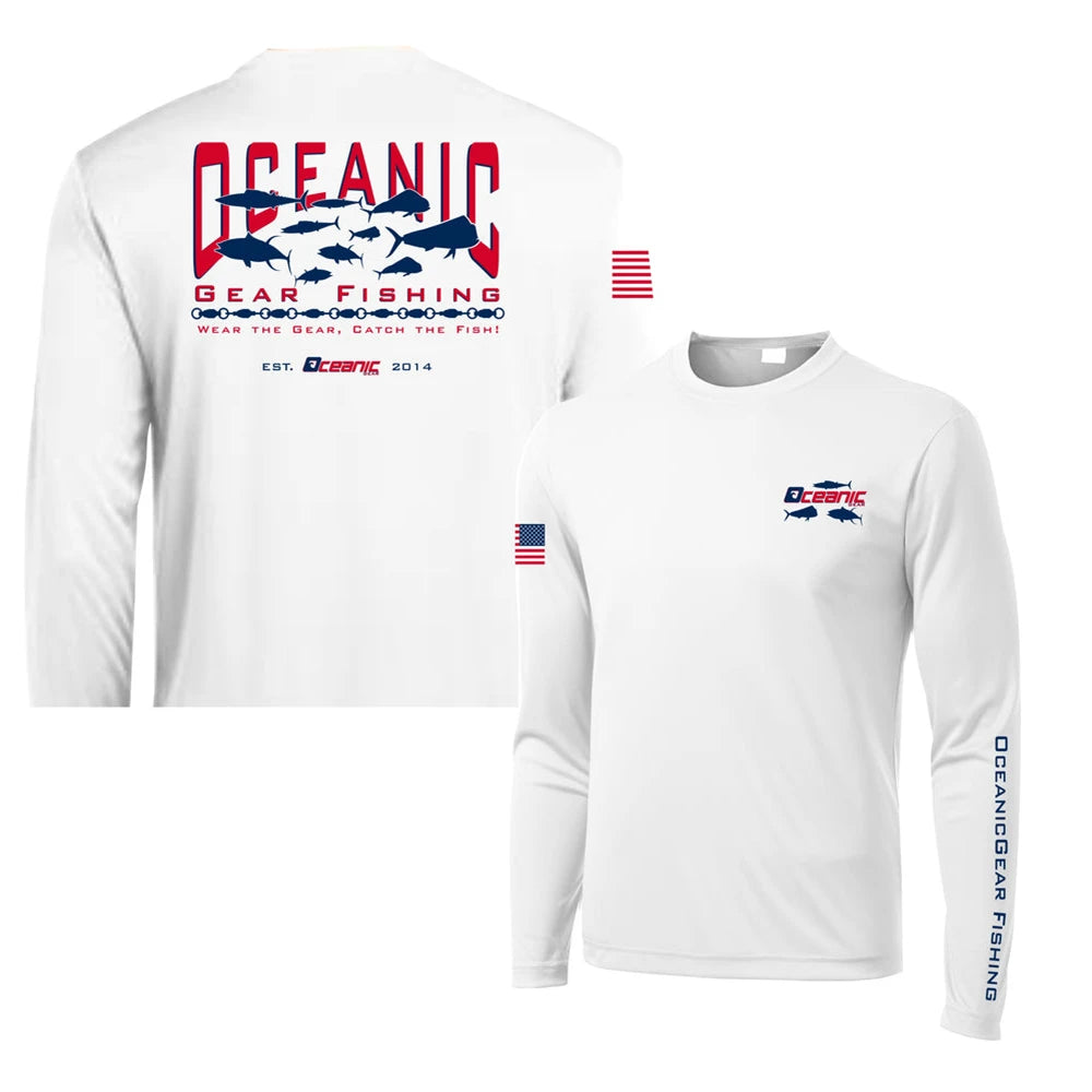 Men's UV Protection Long Sleeve Fishing Shirt
