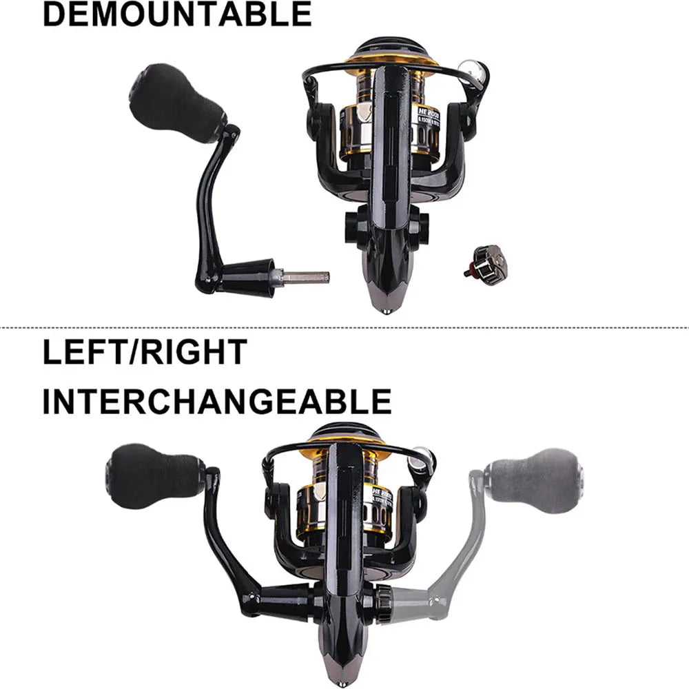 Saltwater Freshwater Casting Fishing Reel T