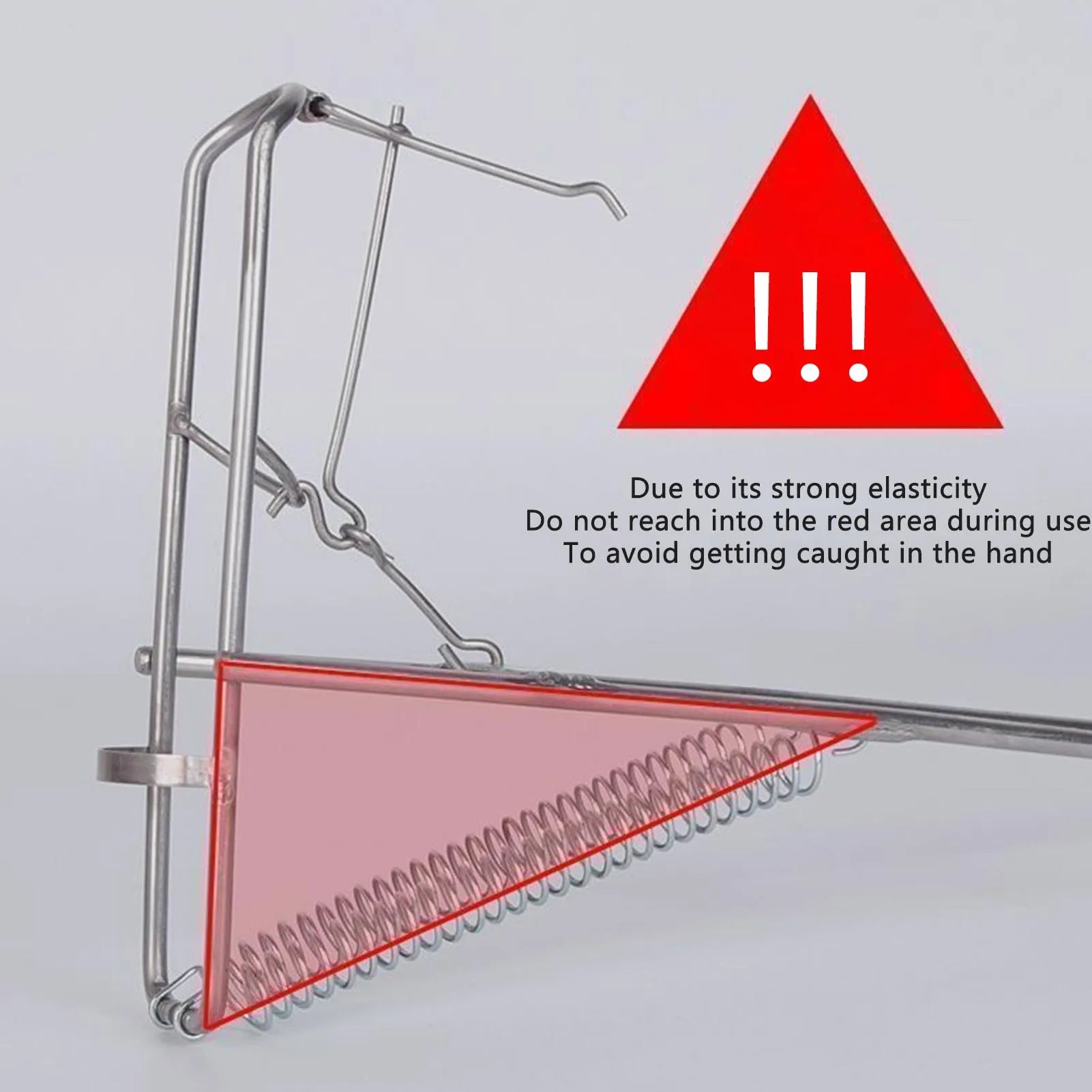 Automatic Spring Fishing Rod Holder