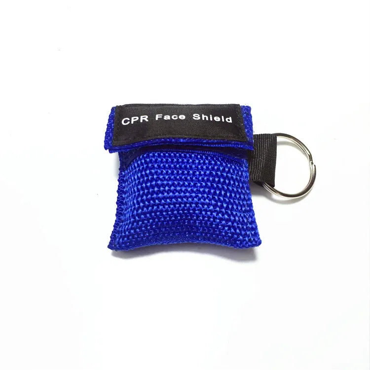 1Pcs Keychain First Aid Emergency Face Shield