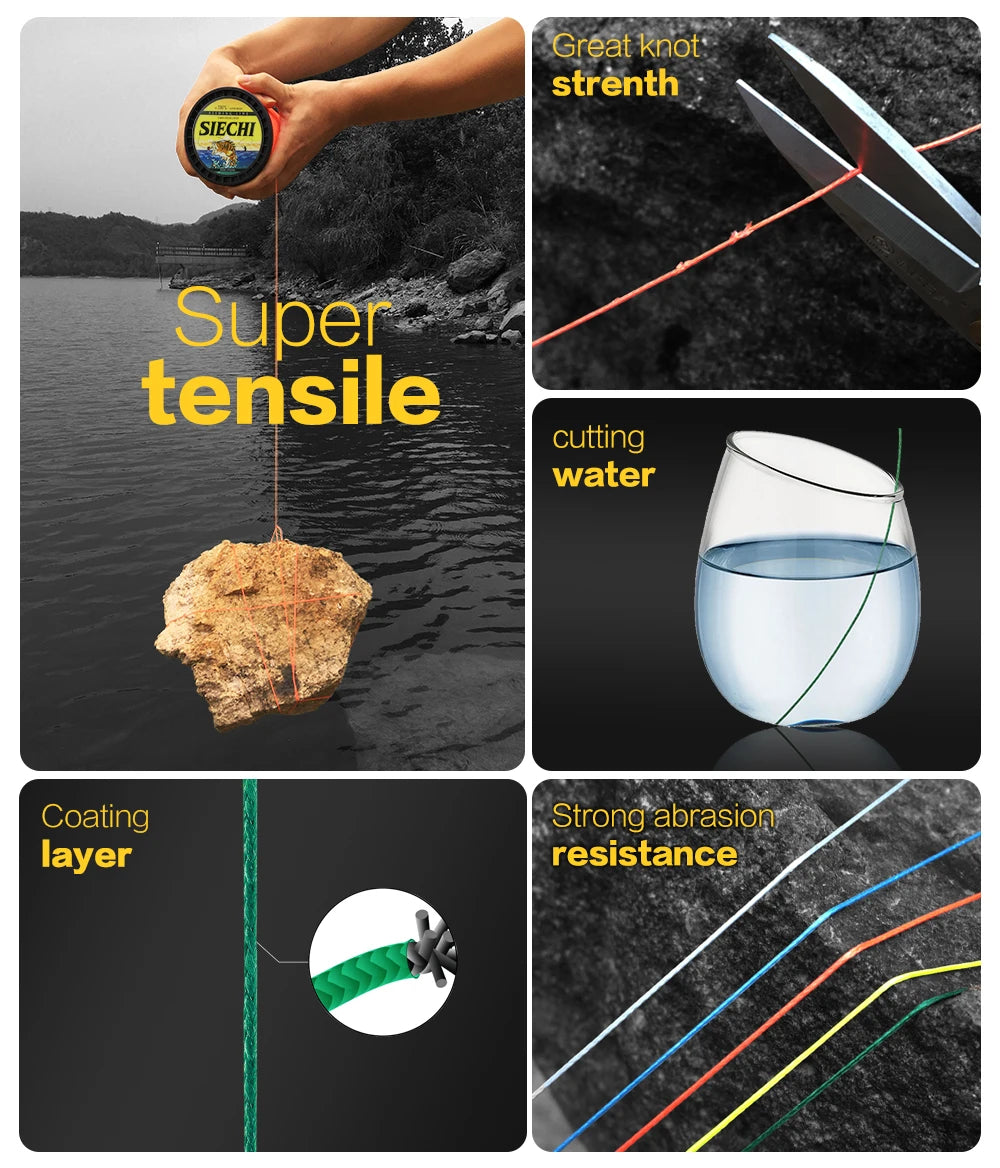 12 Strands Braided Fishing Line