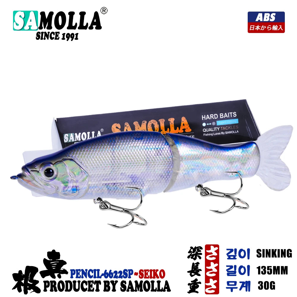 SwimBaits Fishing Lures Whopper  Slow Sinking Vibration Soft Tail or Pike And Bass Hard Baits  Isca Artificiall Accessories