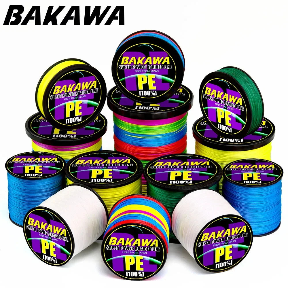 BAKAWA  4 Strands Braided Fishing Lines