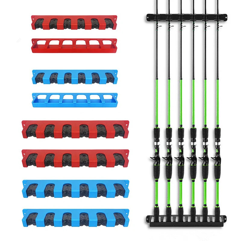 Fishing Rod Holders 6-Rod Rack
