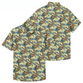 Men's Casual Fishing Button-Down Shirt — Vintage Beach Style