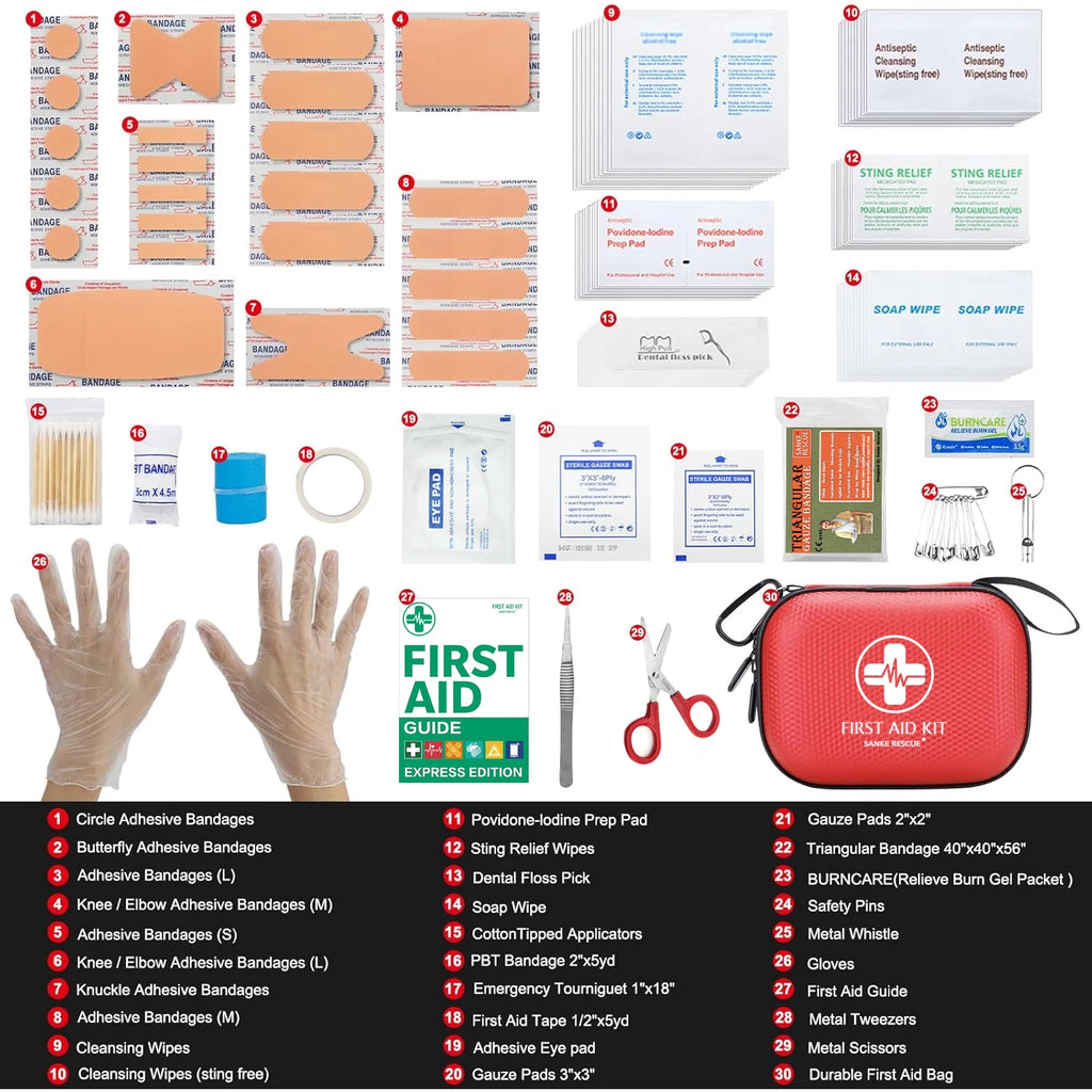 150 Piece Mini First Aid Kit
