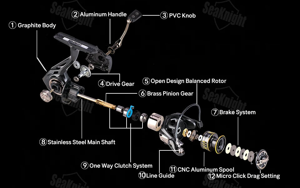 SeaKnight Brand ARCHER2 Series Fishing Reel