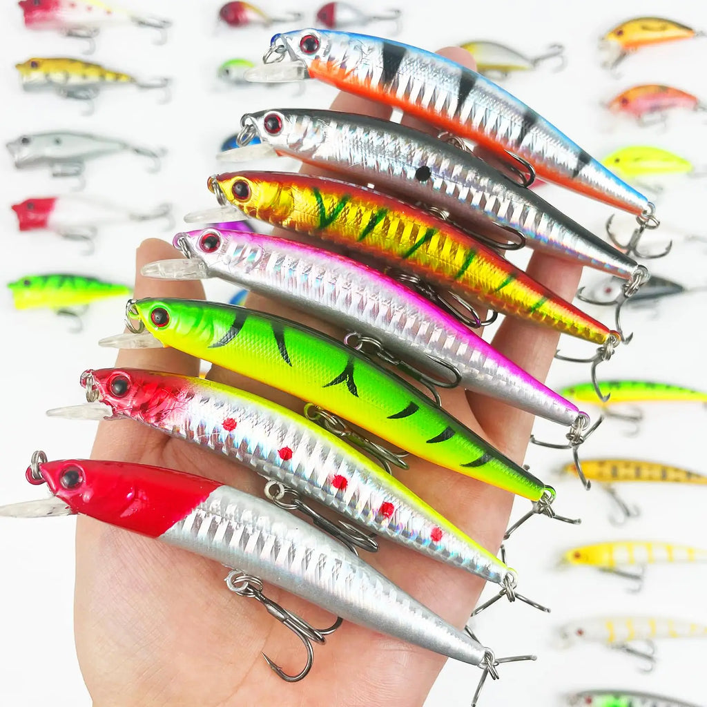 10Pcs/Pack Fishing Lure Set