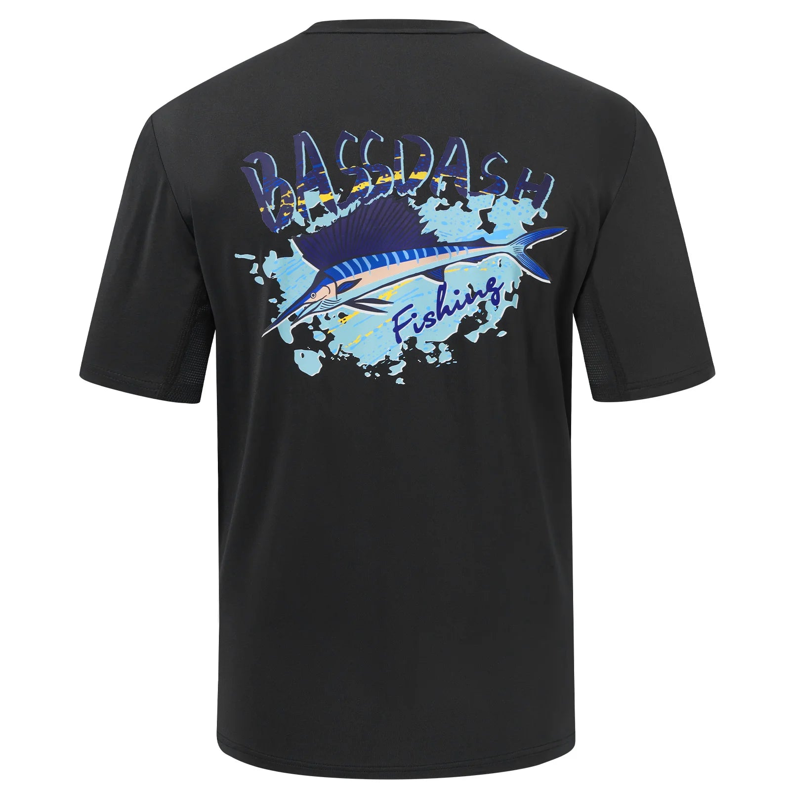 Bassdash Men’s Graphic T-Shirts Short Sleeve Fishing Shirt UPF 50+ Moisture Wicking UV Sun Protection FS36M
