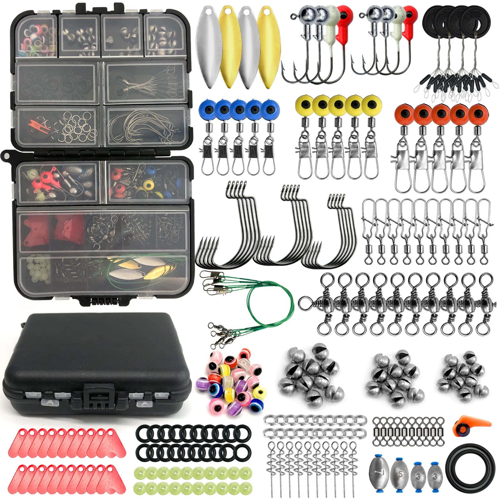 170-410pcs Professional Fishing Kit