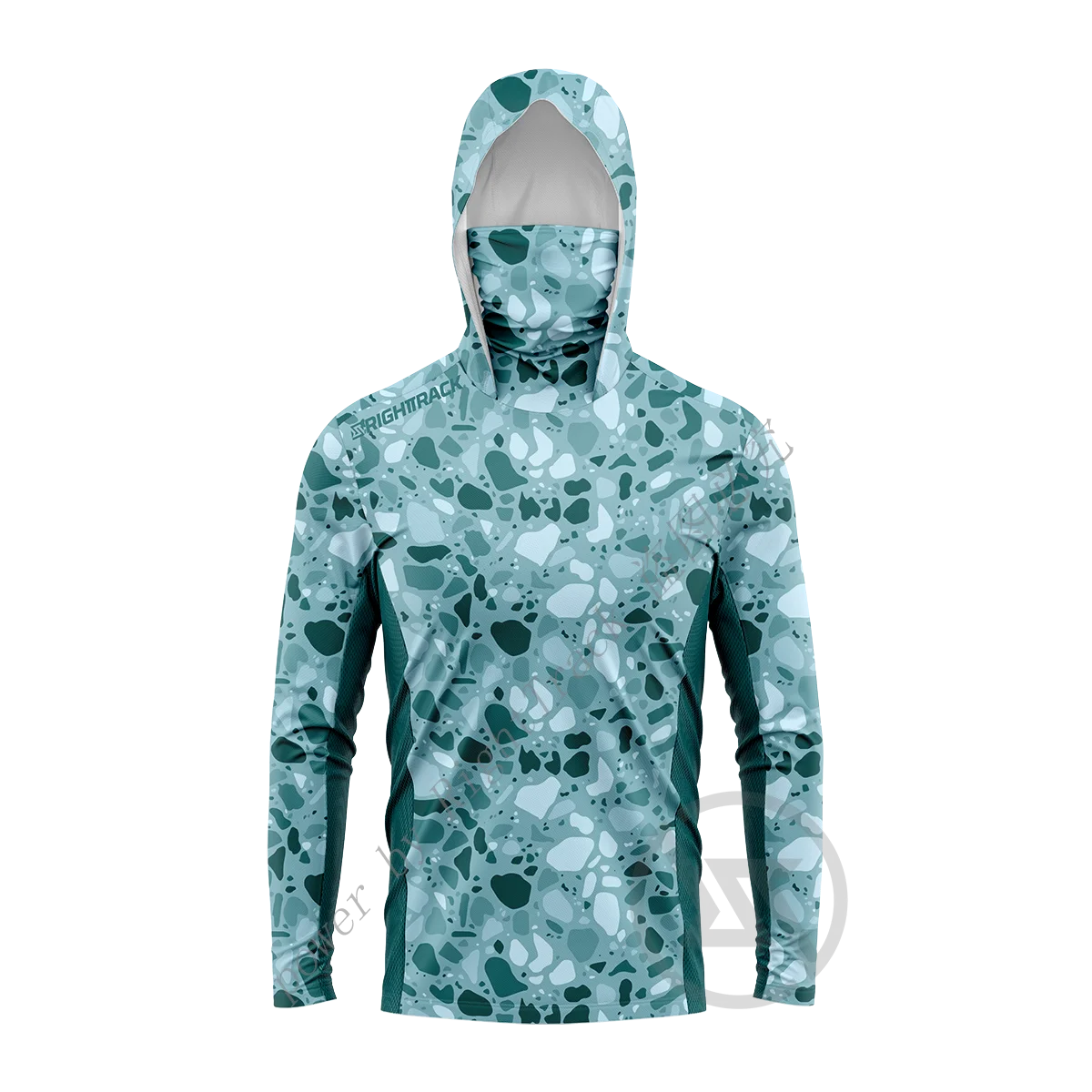 Men's Hooded Fishing Jersey — Long Sleeve, UPF UV Protection