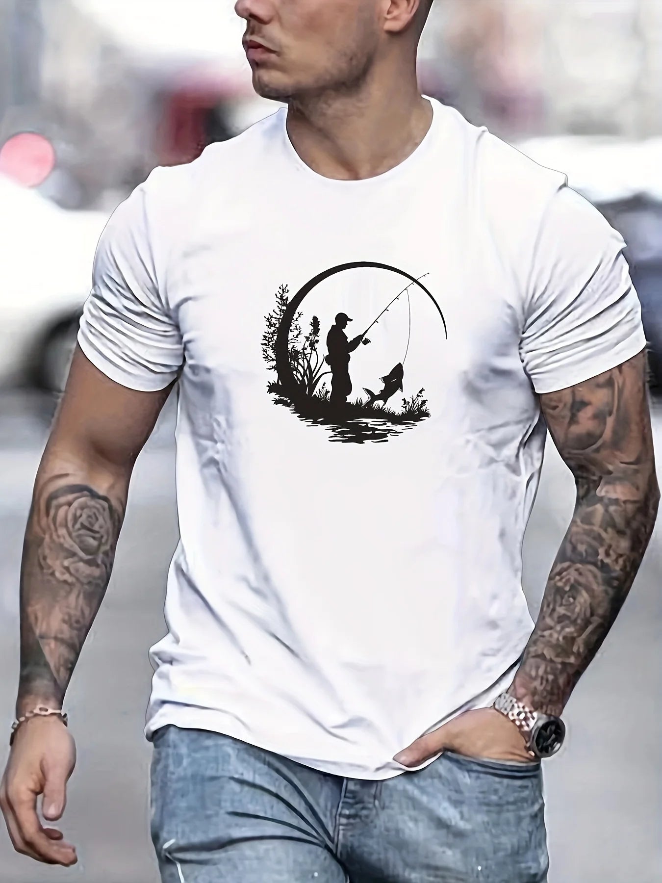 Men's Fishing T-Shirt
