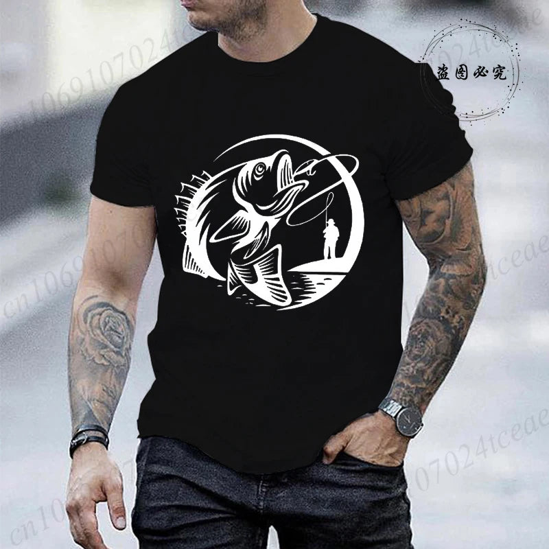 Fishing Graphic T-Shirt for Men