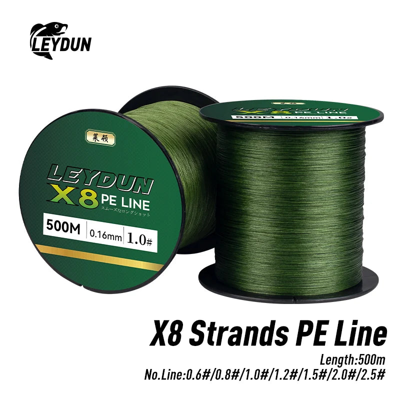 LEYDUN 500m Micro New Fishing Line