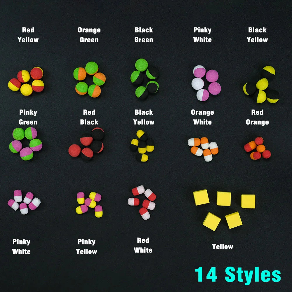70Pcs Complete Fishing Float Kit with Tackle Box