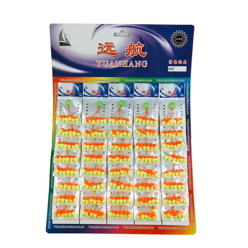 120pcs (20packs)/lot Oval Fishing Float