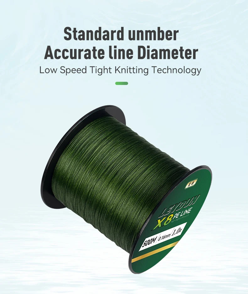 LEYDUN 500m Micro New Fishing Line