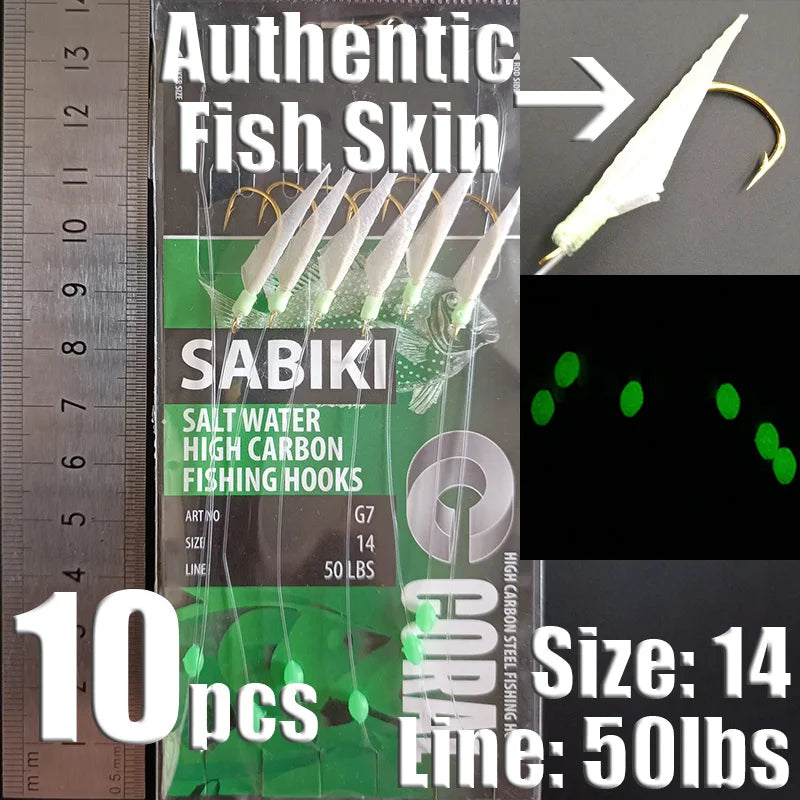 Lunker Sabiki Rigs 10 packs