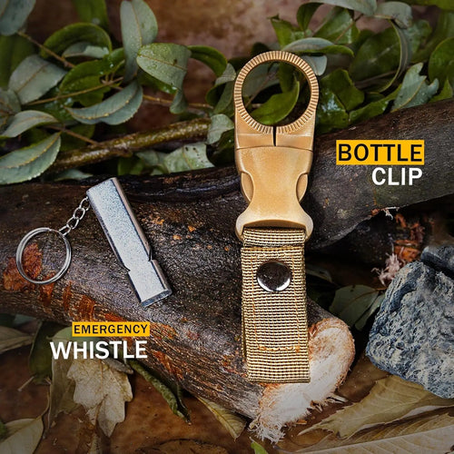 (No flint) Outdoor Adventure Survival Kit SOS Emergency First Aid Kit Camping Equipments  Self-defense EDC Box