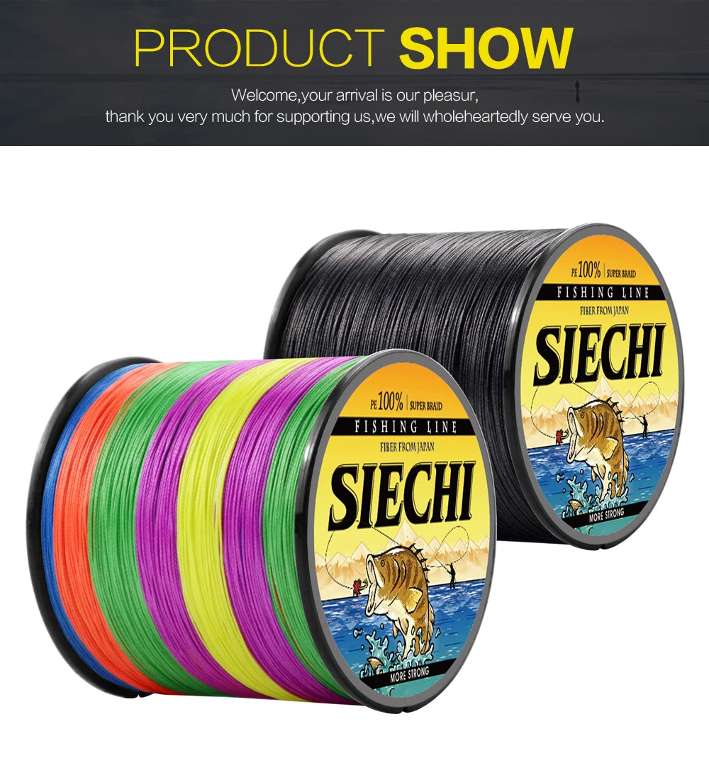 12 Strands Braided Fishing Line