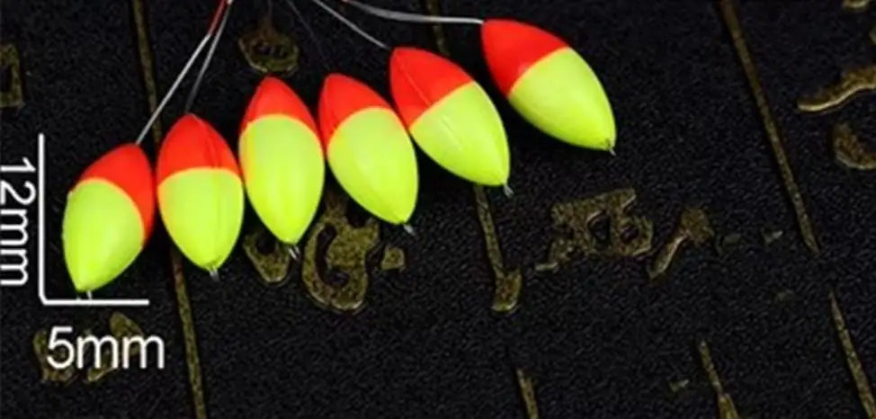 120pcs (20packs)/lot Oval Fishing Float