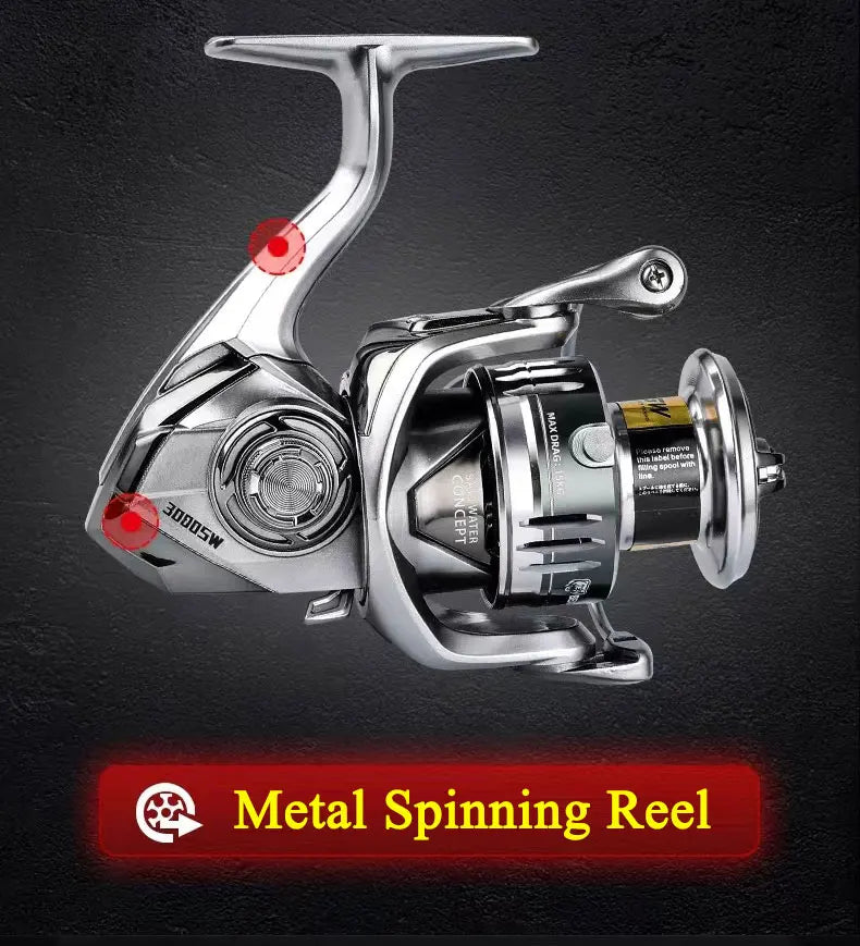 Atsuim Spinning Fishing Reel