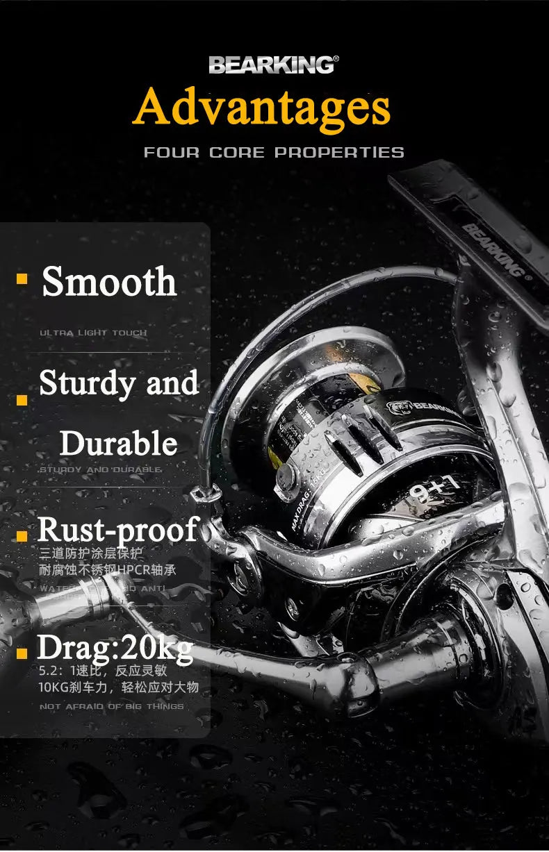 Atsuim Spinning Fishing Reel