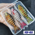 3pcs Sinking Fishing Lures Multi Jointed Swimbait Bionic Artificial Bait Freshwater Saltwater Trout Bass Fishing Accessories