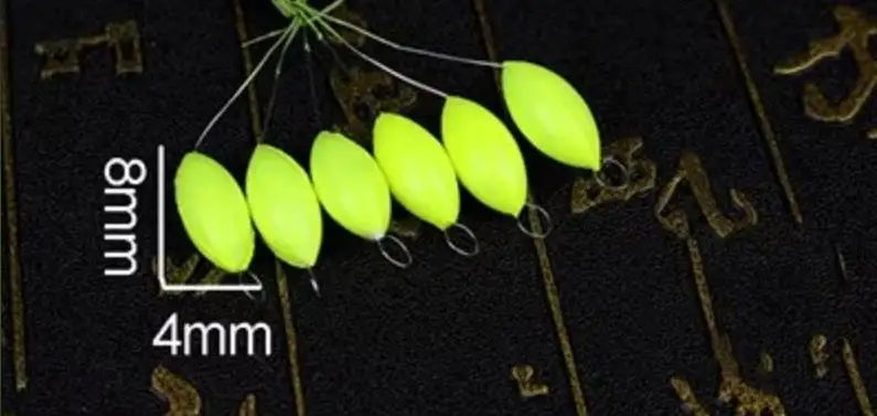120pcs (20packs)/lot Oval Fishing Float