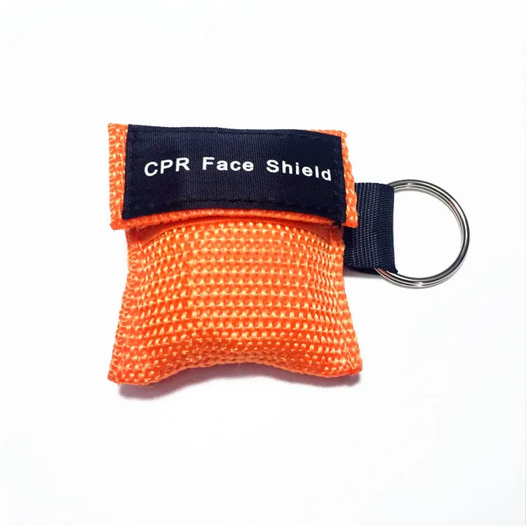 1Pcs Keychain First Aid Emergency Face Shield