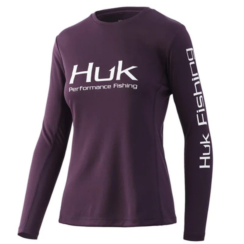 Fishing Shirts Performance Fishing Hoodie Women Summer Outdoor Sports Long Sleeve Fishing Clothing Uv Protection Jersey