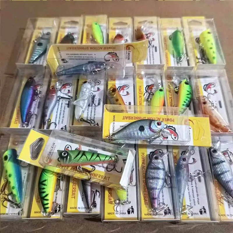 10Pcs/Pack Fishing Lure Set