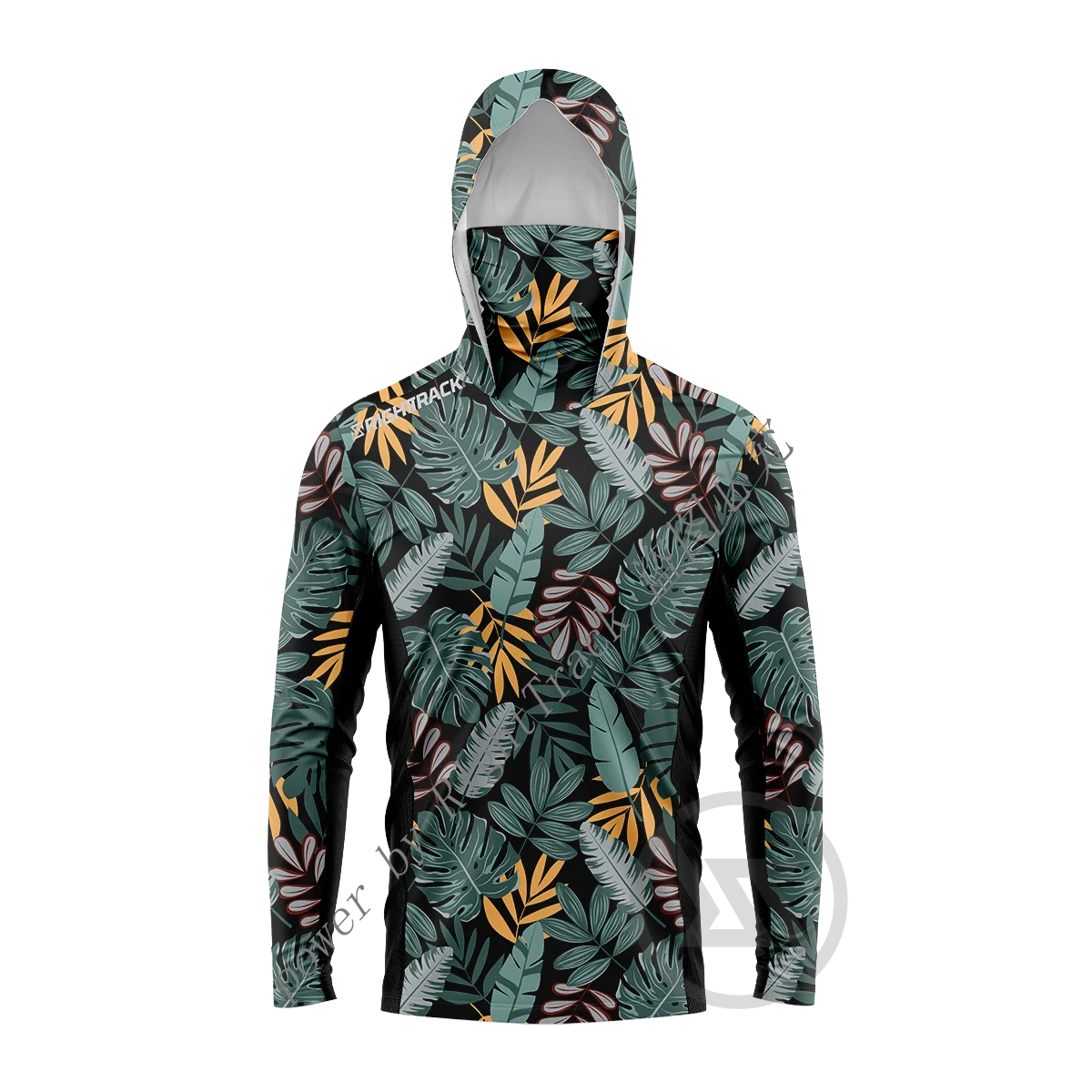 Men's Hooded Fishing Jersey — Long Sleeve, UPF UV Protection
