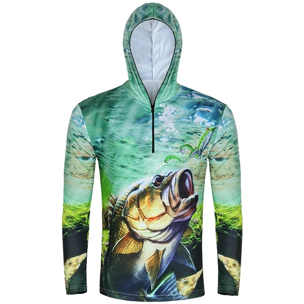 Sun Protection Long Sleeve Fishing Jerseys