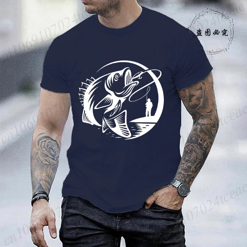 Fishing Graphic T-Shirt for Men