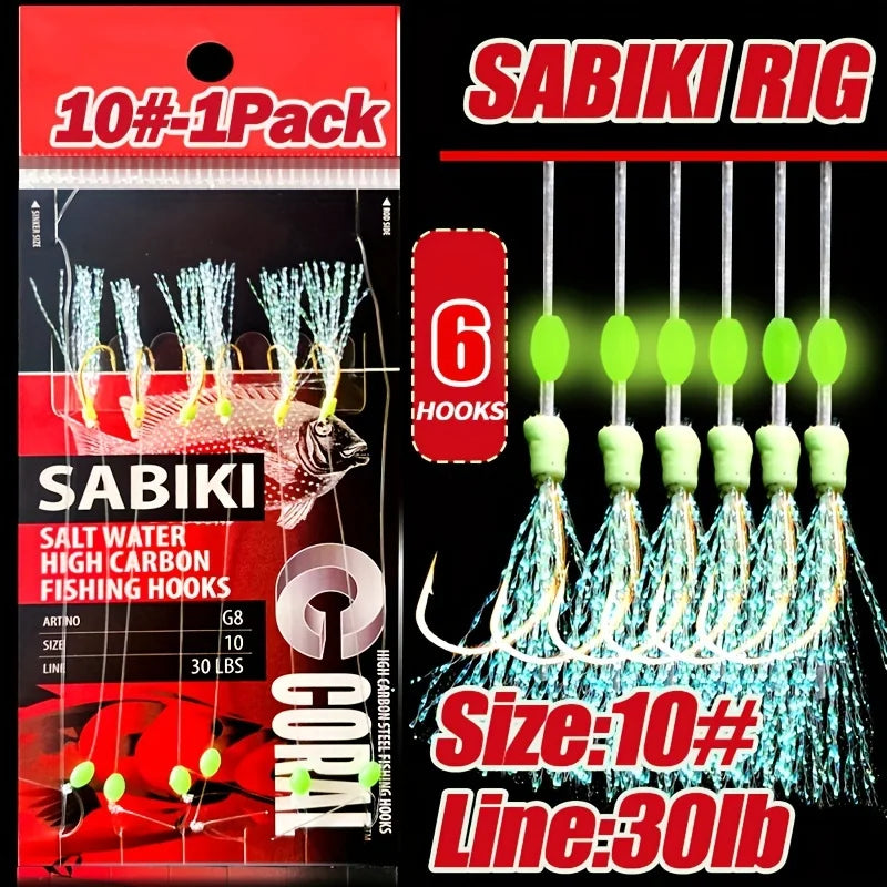 TAKBAS 1/5 Packs Sabiki Rig