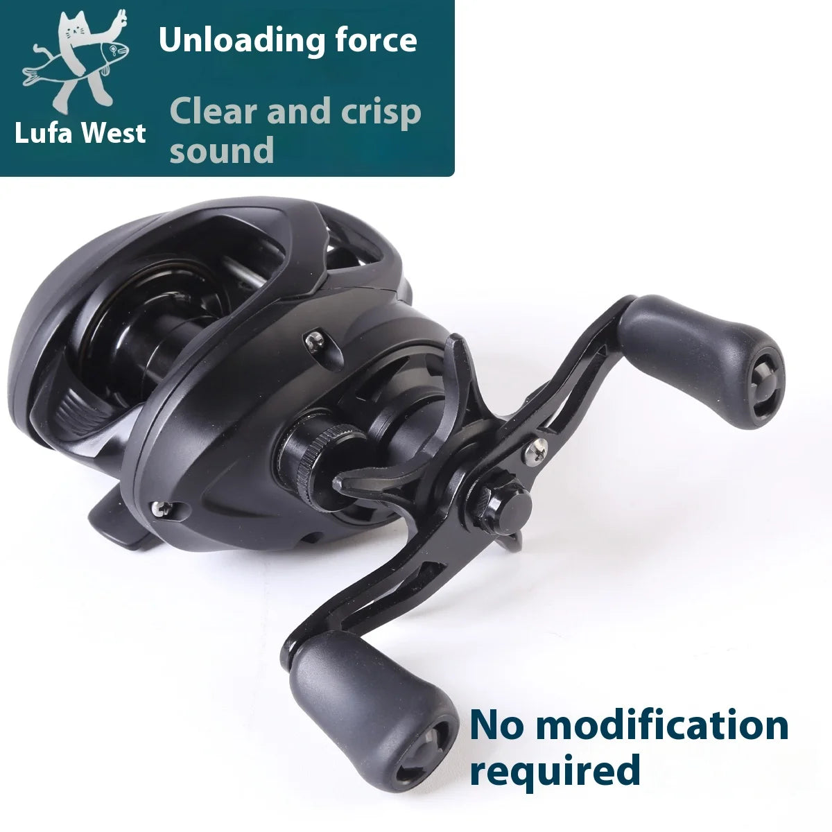 New Lufaxi Unparalleled 7.1: 1 Baitcast Fishing Reel