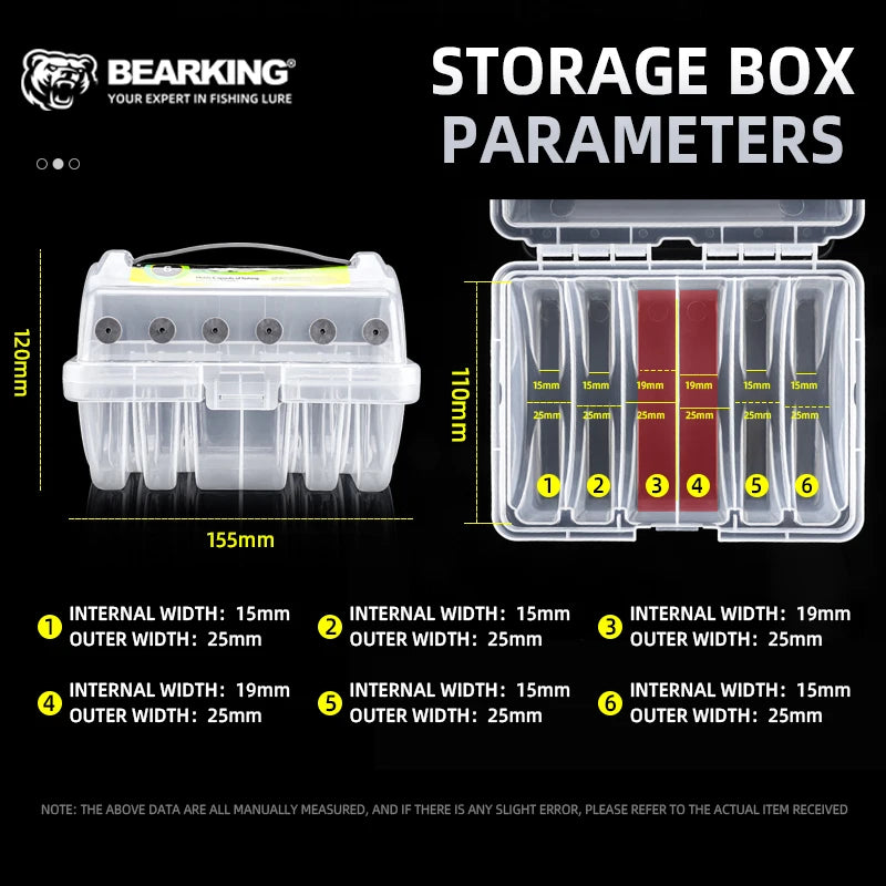 BEARKING Fishing Tackle box