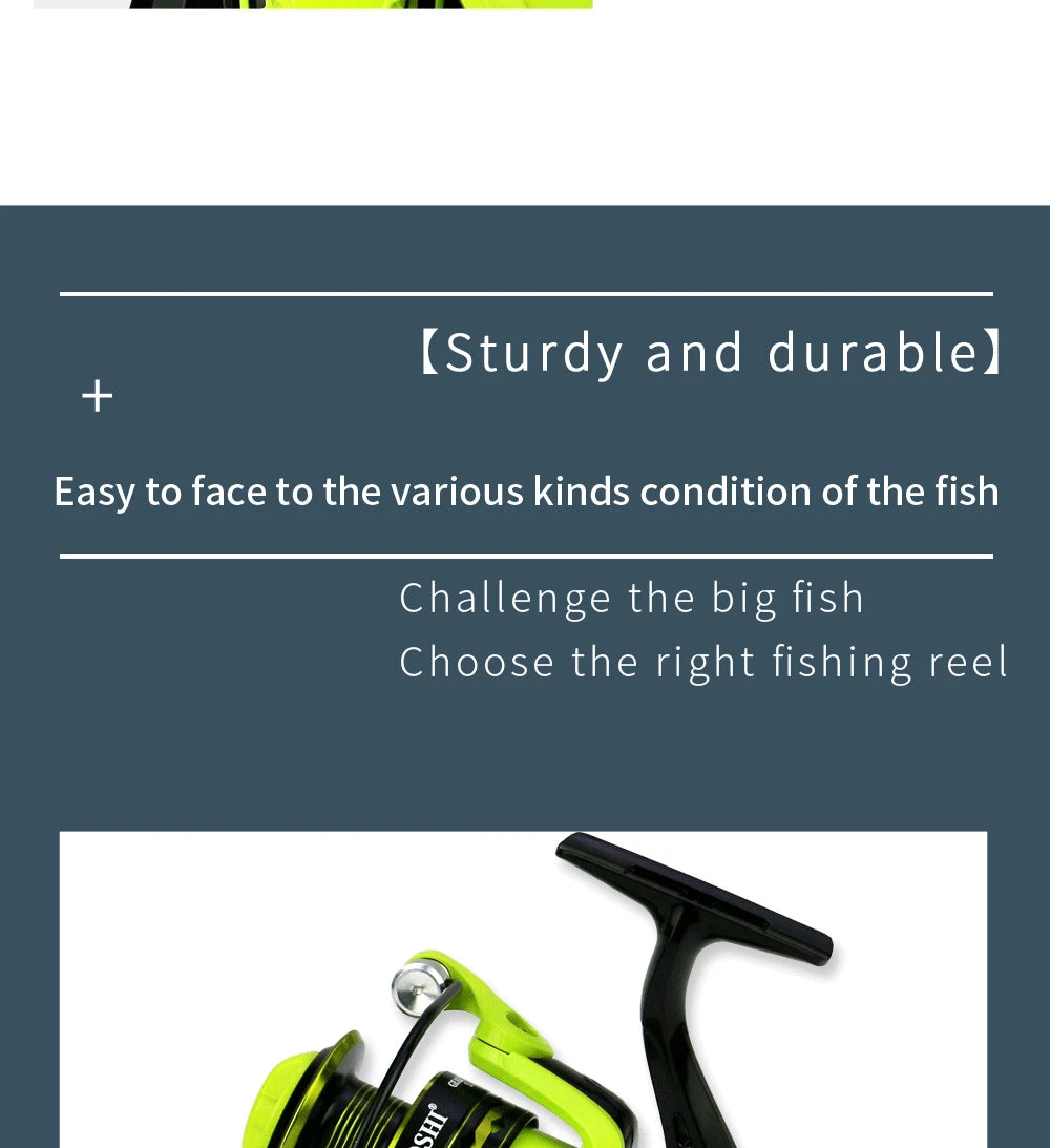 2000-7000 Saltwater Spinning Fishing Reel