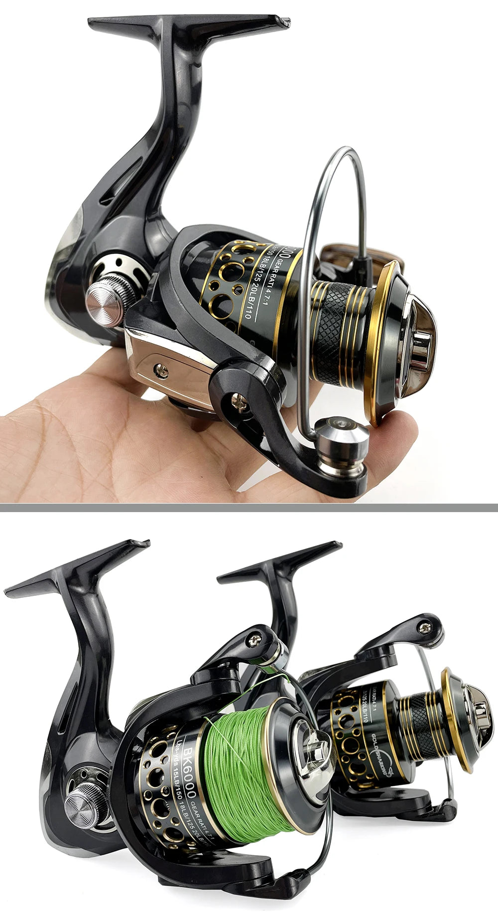 GHOTDA Spinning Reel