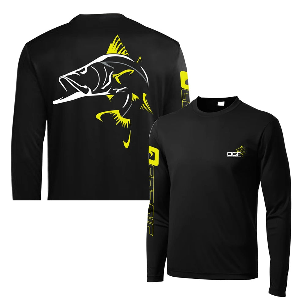 Men's UV Protection Long Sleeve Fishing Shirt